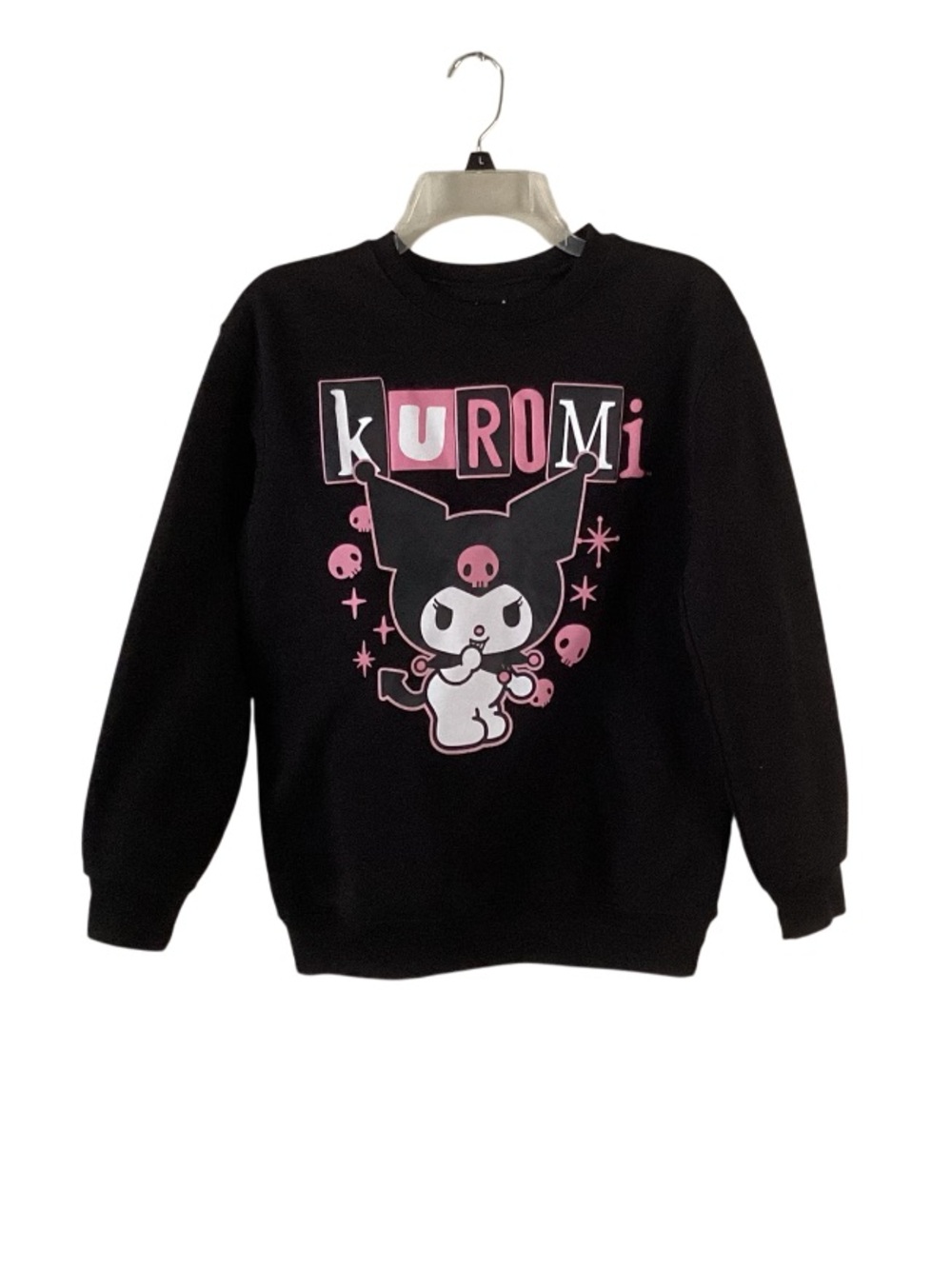 Sanrio’s Kuromi Black Graphic Sweatshirt XS
